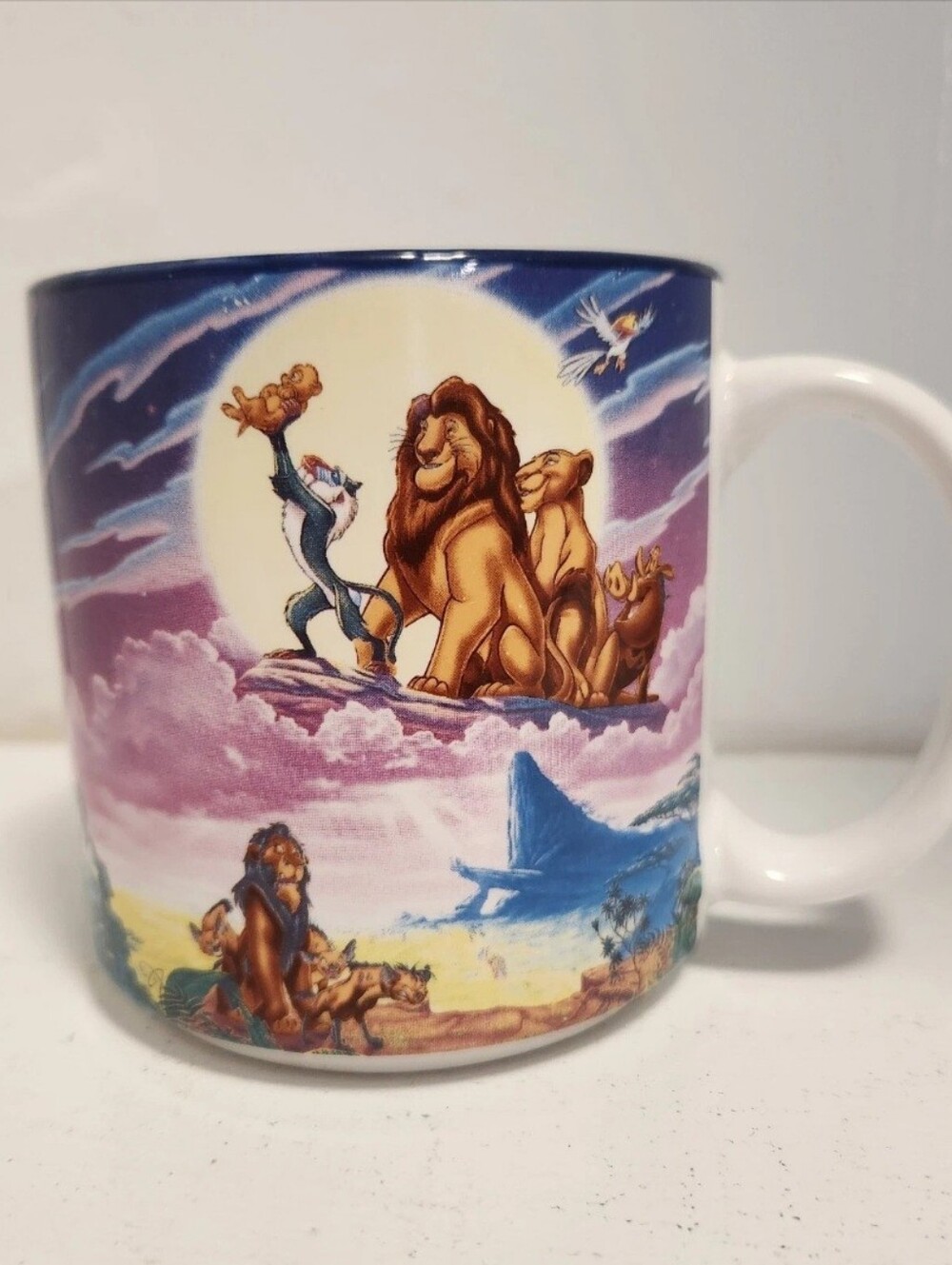 Vintage Disney The Lion King Mug Walt Disney Theme Parks and Resorts Retro